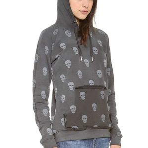 Zoe Karssen Skull Hoodie Sz L